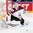 COLOGNE, GERMANY - MAY 9: Latvia's Elvis Merzlikins #30 attempts to make the save on this play during preliminary round action against Italy at the 2017 IIHF Ice Hockey World Championship. (Photo by Andre Ringuette/HHOF-IIHF Images)


